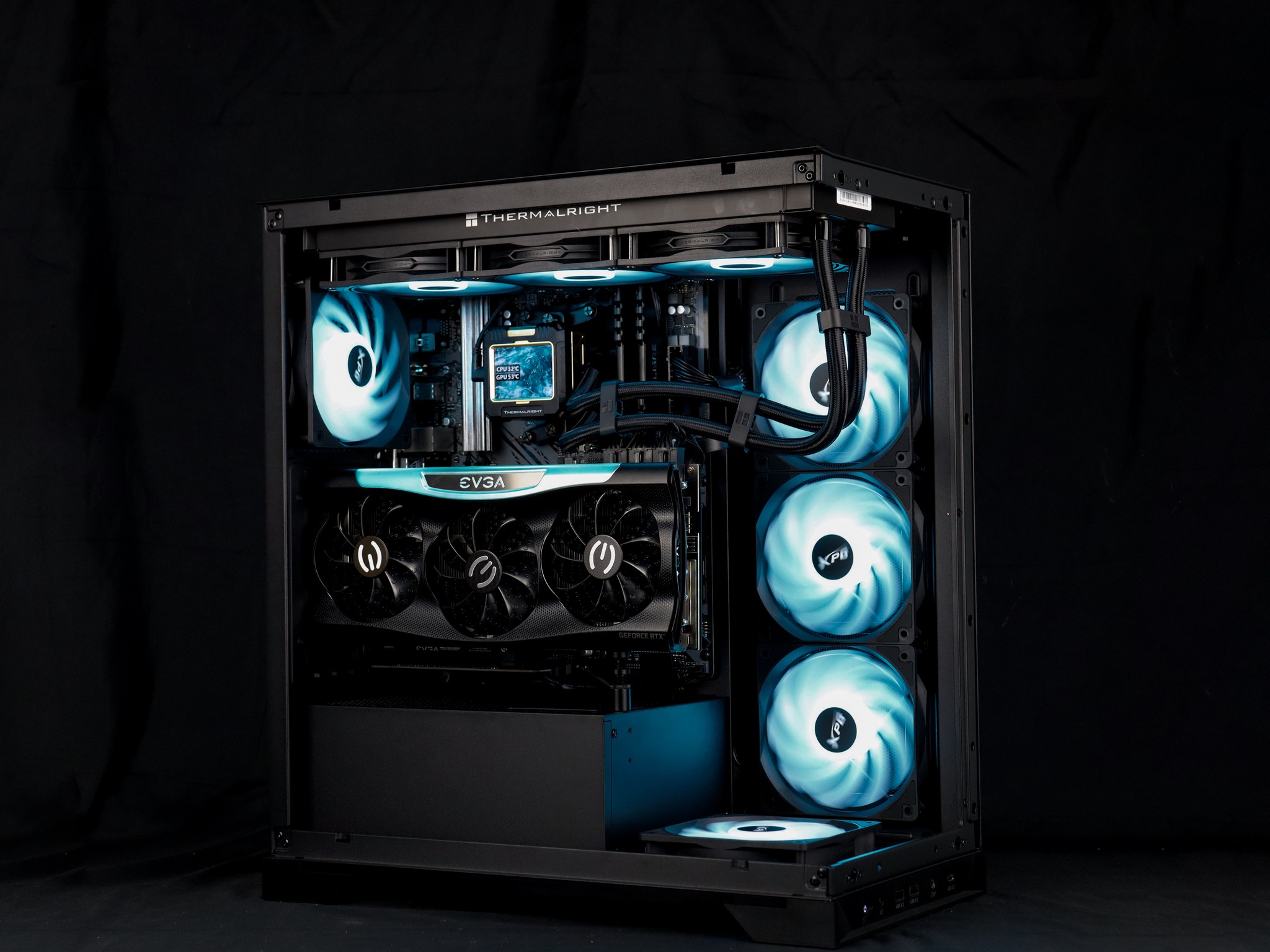 🧨♟️Obsidian Void V3- 1440P Gaming PC | RTX 3080, Ryzen 9 3900X, 32GB RAM, 1TB NVMe SSD |🧨♟️