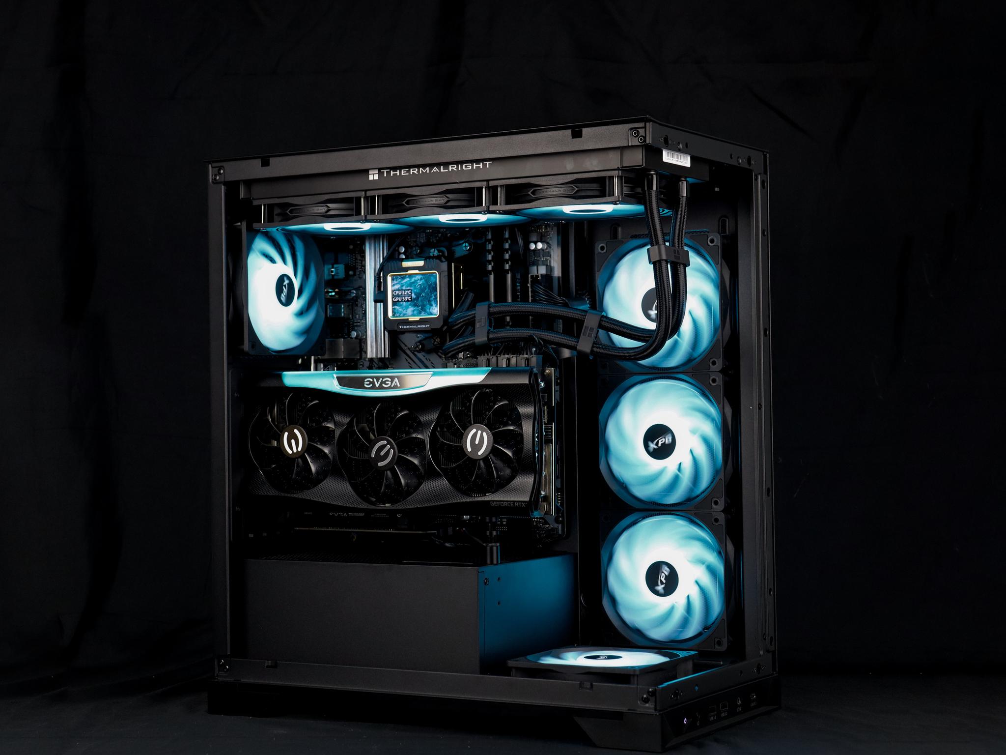 🧨♟️Obsidian Void V3- 1440P Gaming PC | RTX 3080, Ryzen 9 3900X, 32GB RAM, 1TB NVMe SSD |...