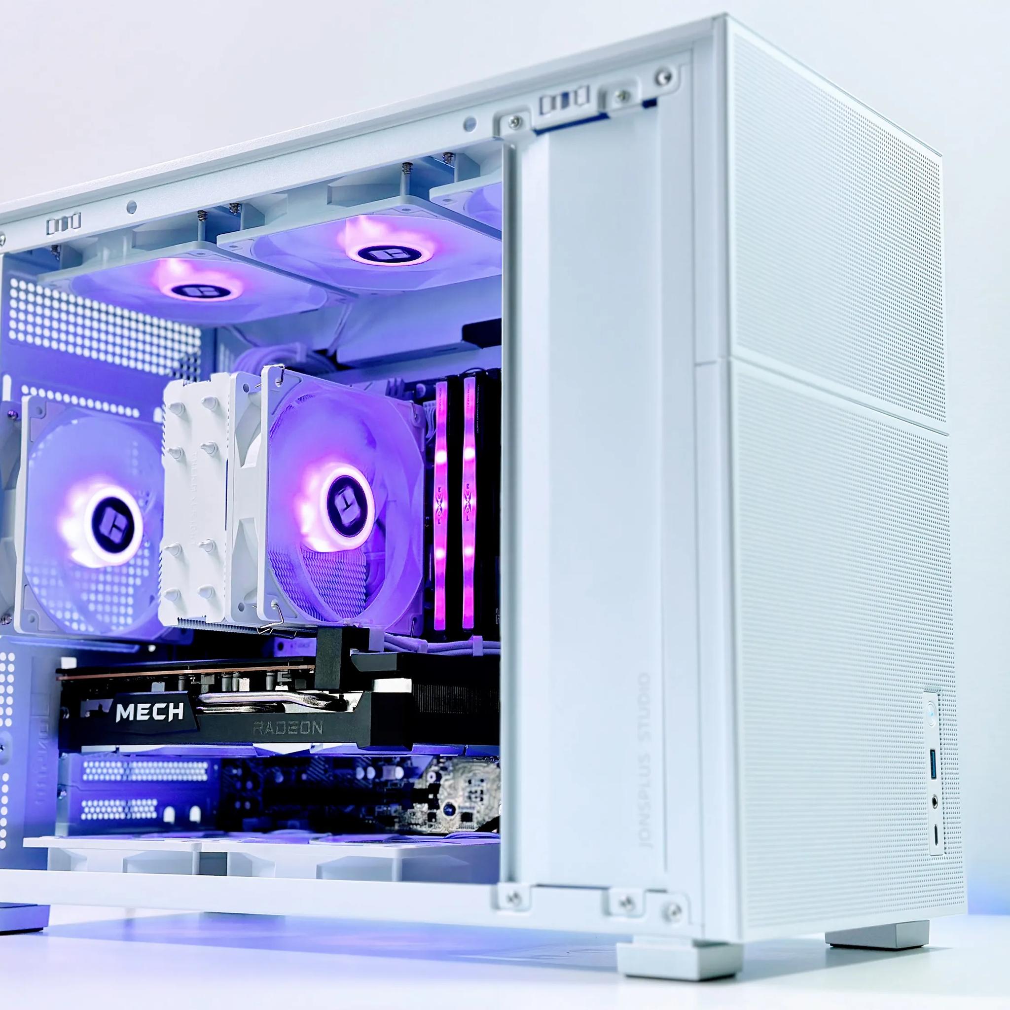 💜Gaming PC💜AMD RX 6650 XT 8GB🌚Intel i5 10400F 6-core🌚16GB DDR4🌚1TB  NVME