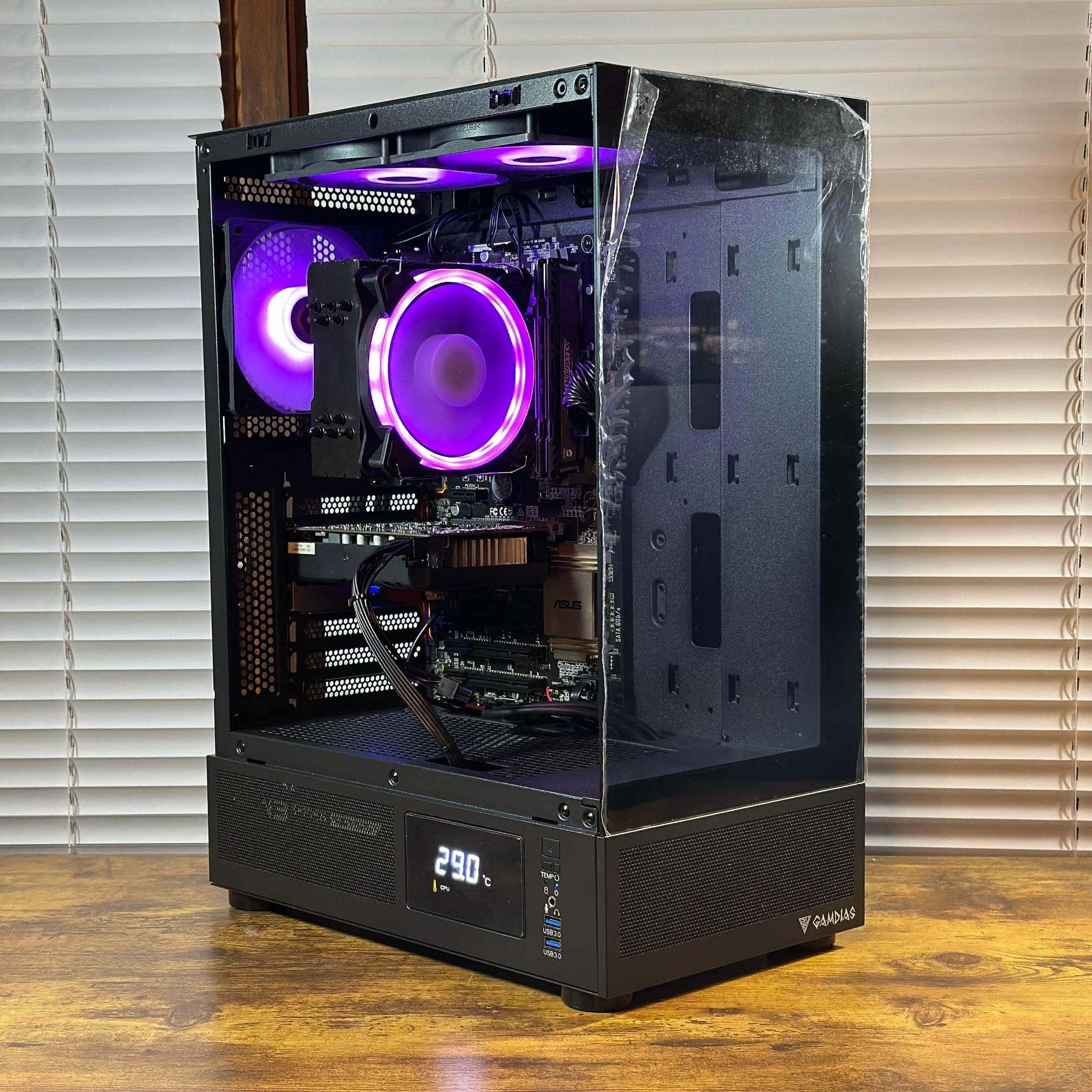 GTX 1660Ti 6GB | Intel i7 7700 | 16GB DDR4 |500GB SSD | Win11 | WIFI | 1080P Gaming PC