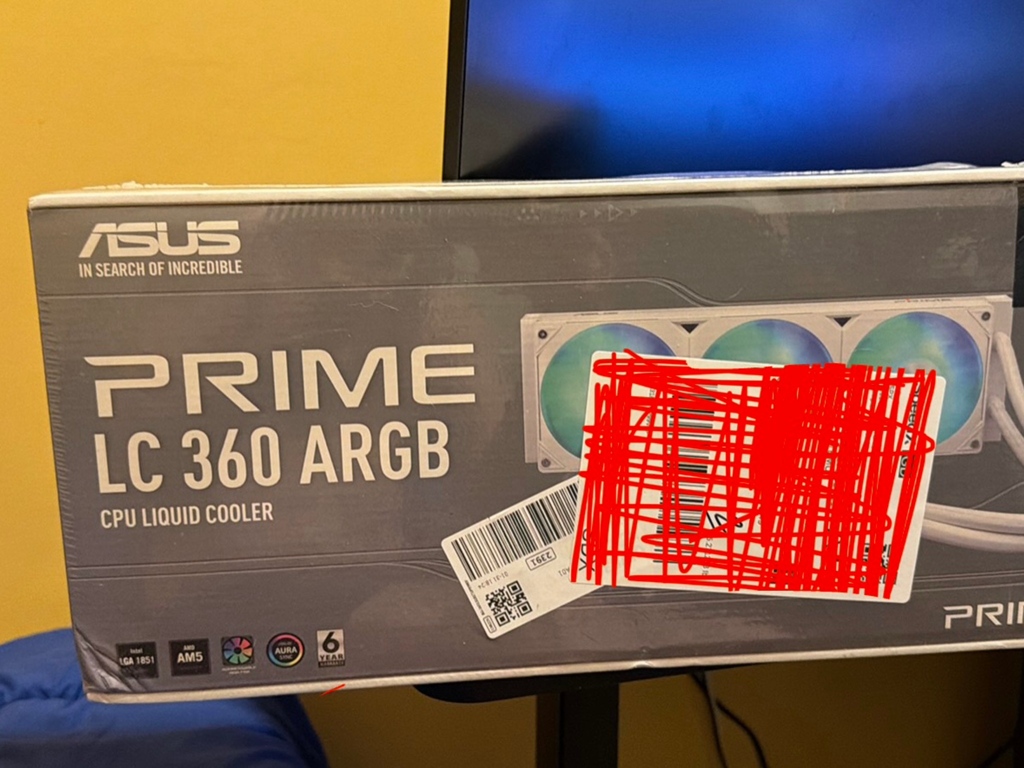 Sealed Asus LC 360 ARGB