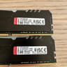 32 GB Kingston Fury Beast DDR4-3733 CL19-23-23 @ 1.35V