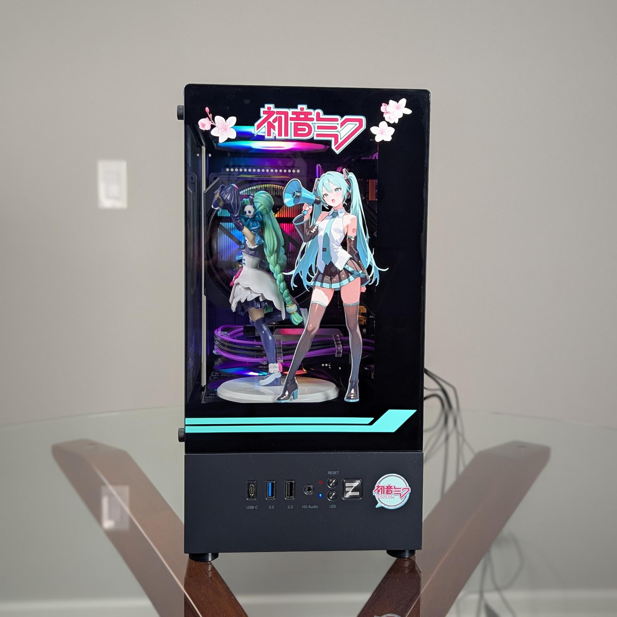 The Hatsune Miku 1080p Gaming PC | Nvidia GTX 1660Ti | Intel 14-core CPU | 16GB RAM | 512GB SSD