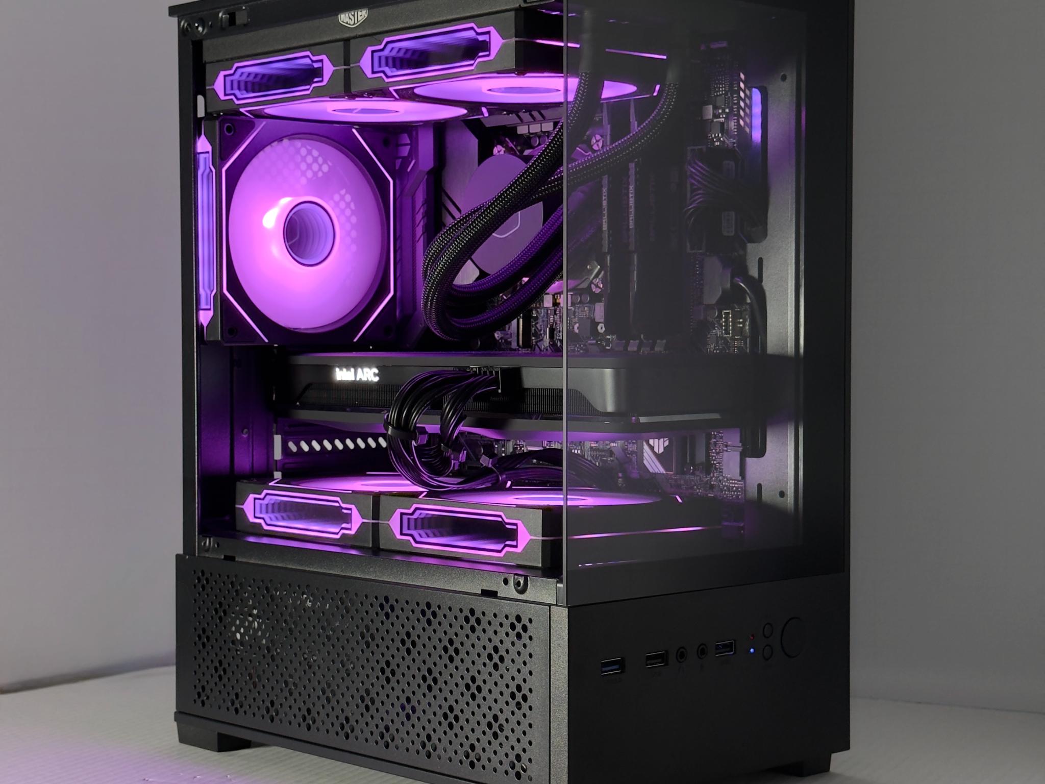 PixelForge Mini 1080p/1440p | i5-10400F | Arc A750 8GB | 16GB DDR4 | 512GB NVMe | WIFI + BT