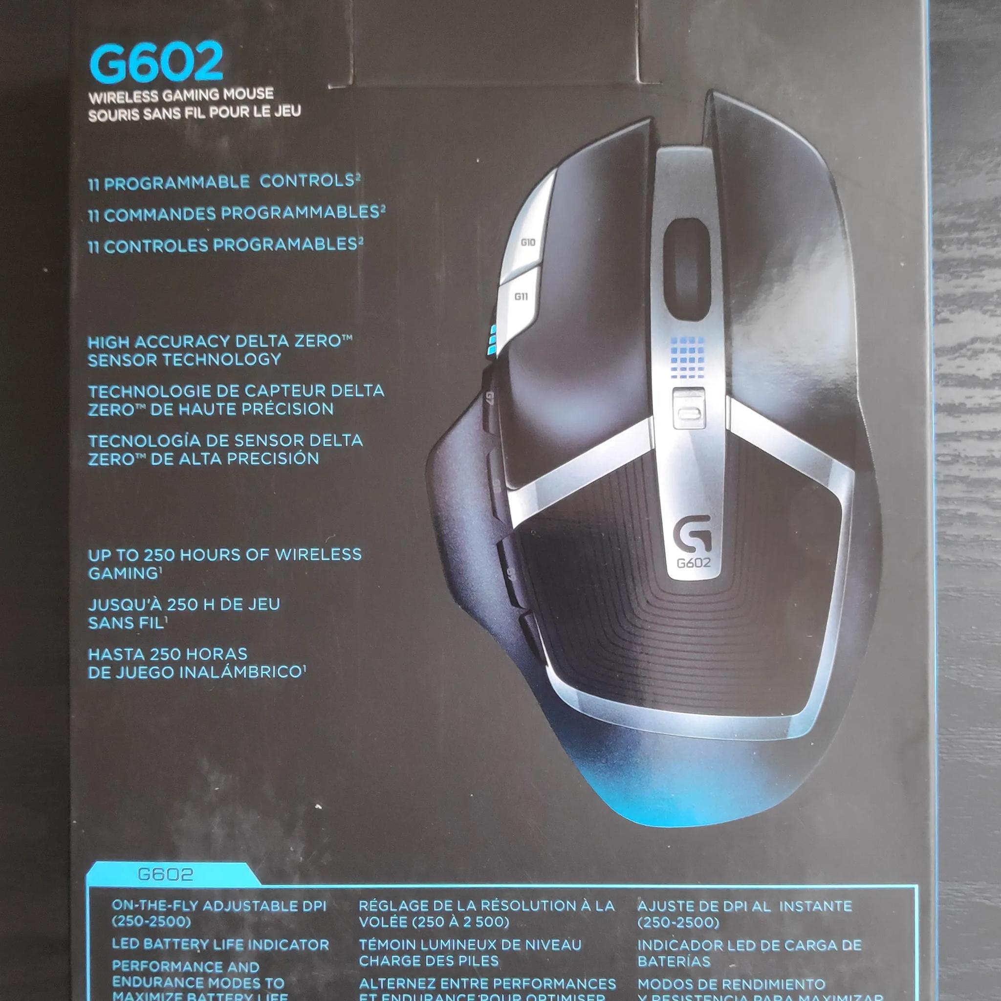 Logitech G602 Wireless Gaming Mouse (Brand New)