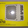 Corsair RM750 750 Watt 80 Plus Gold ATX Fully Modular Power Supply - White