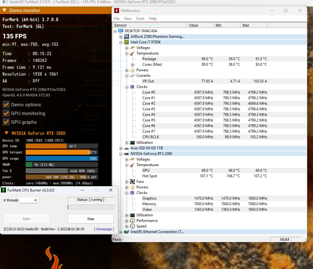 Awesome RGB Gaming PC i7 9700k RTX 2080 16GB RAM 1tb ssd WI-FI & BLUETOOTH Value Midrange