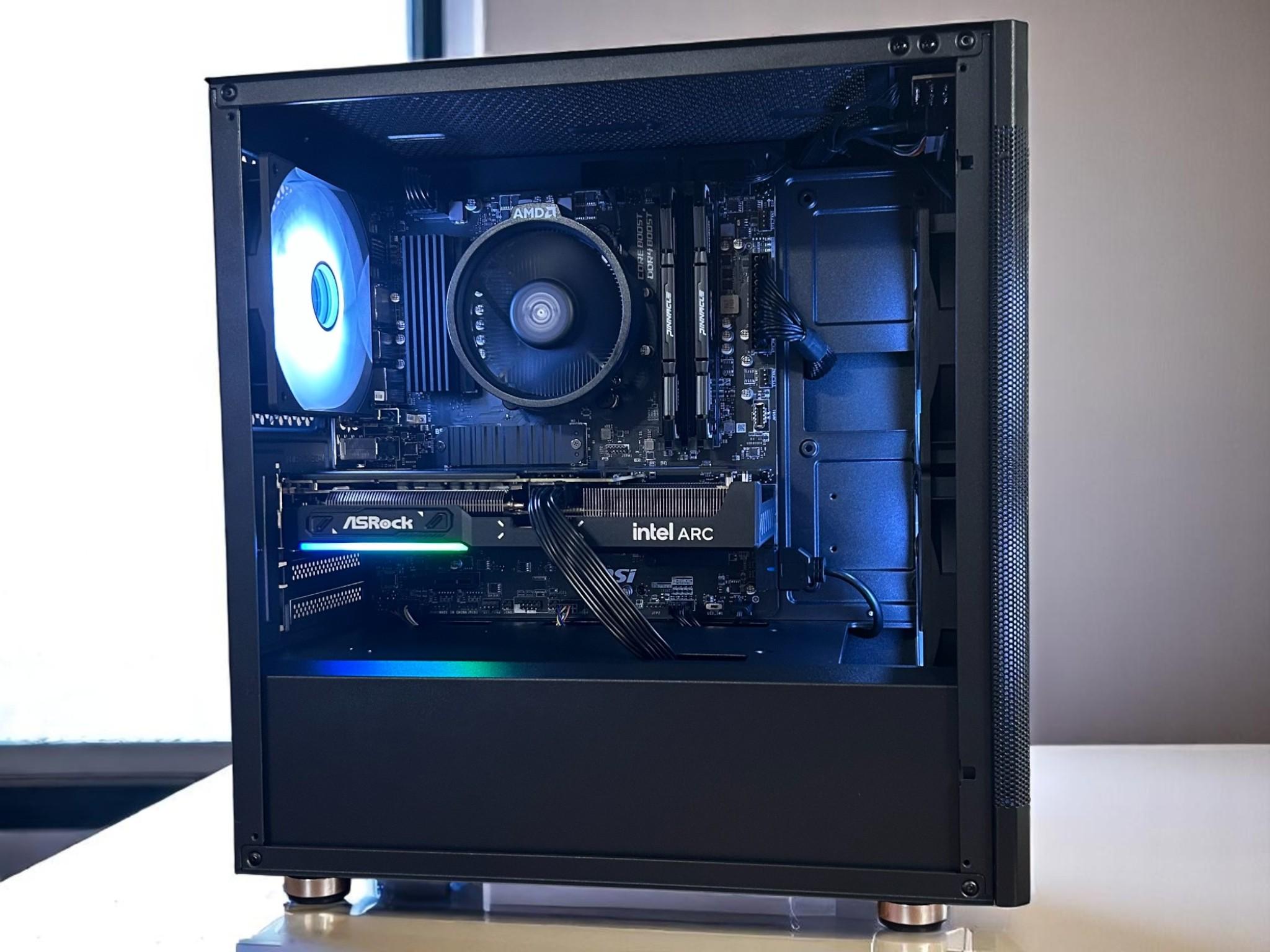ARC B570 10GB | Ryzen 5 5500 | 32GB DDR4 | 1TB NVMe | The Arc Sentry