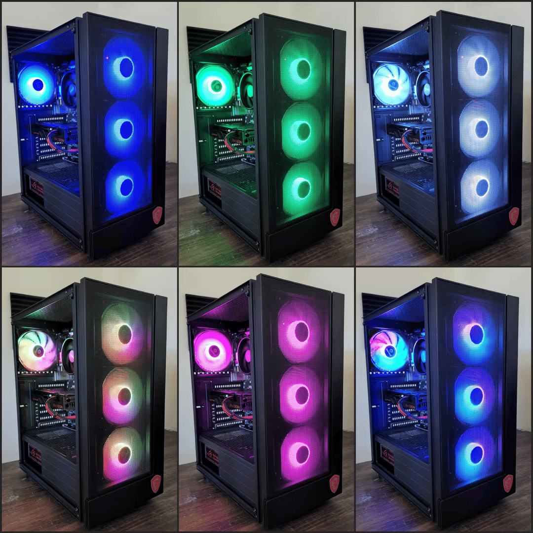 AMD Ryzen 5 5600G // AMD Radeon RX 6600 // XPG 16GB 3200MHz