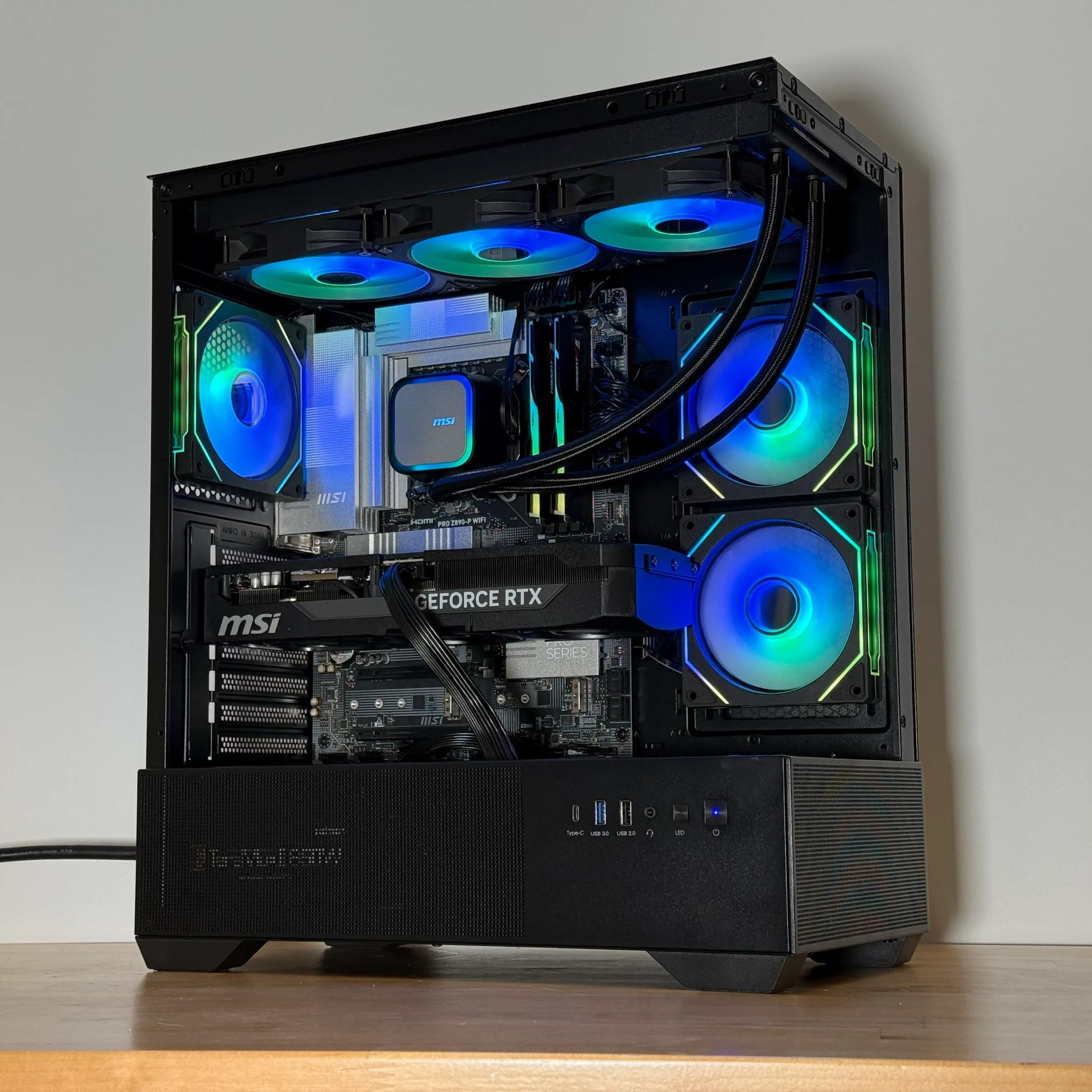 RTX 5080 Intel Core Ultra 7 265KF Gaming PC