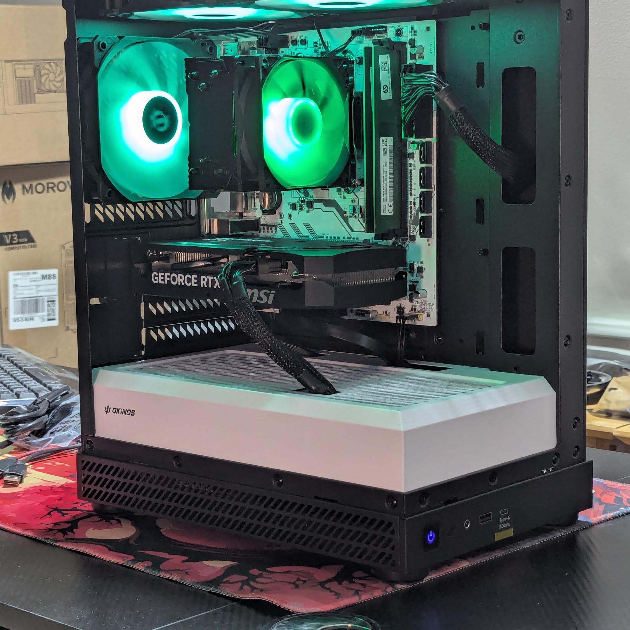 GAMING PC|AMD RYZEN 5 5500|GEFORCE RTX 5050 8GB|16GB DDR4 3200|1 TB NVME SSD|WINDOWS 11 PRO ACTIVE