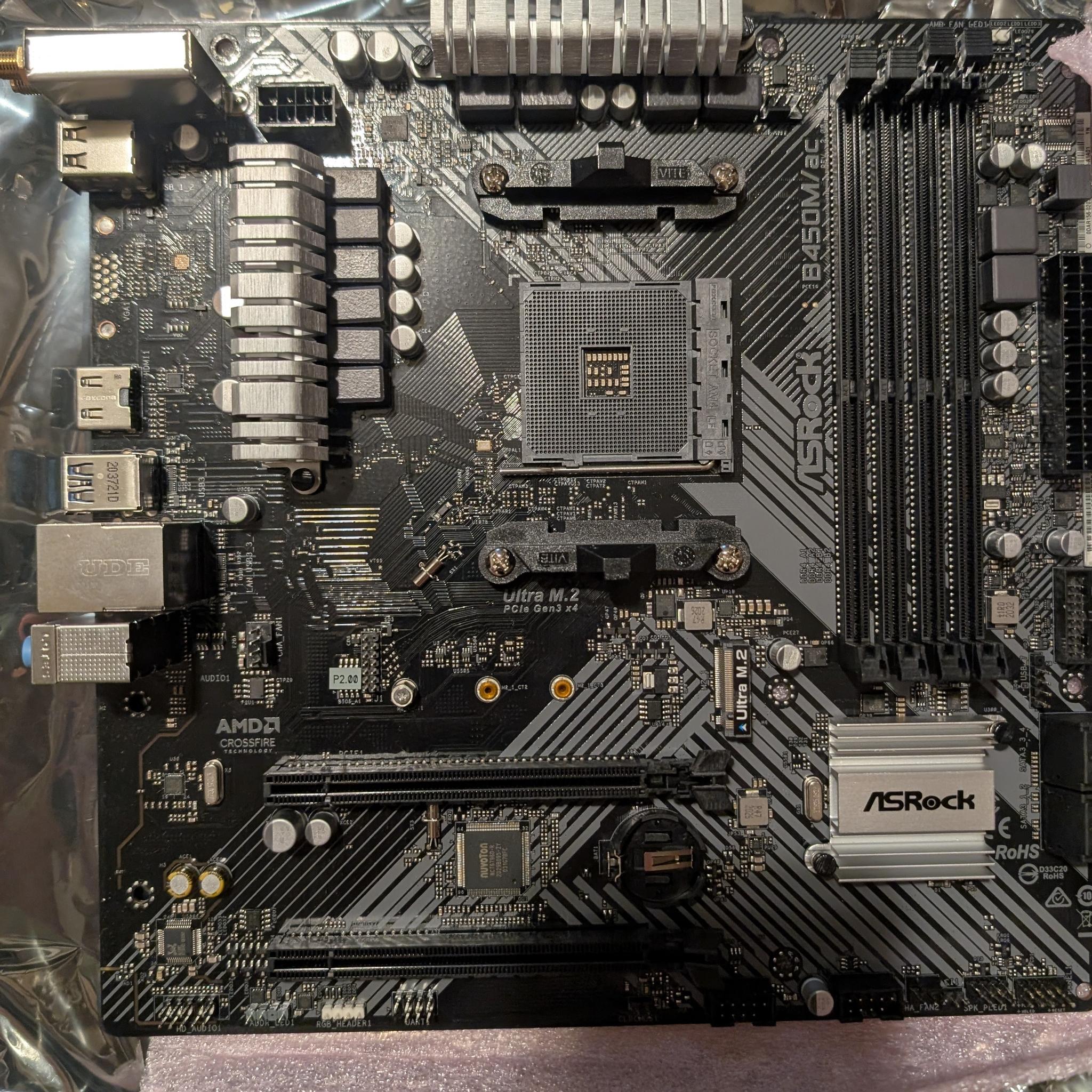ASRock b450M/ac R2.0