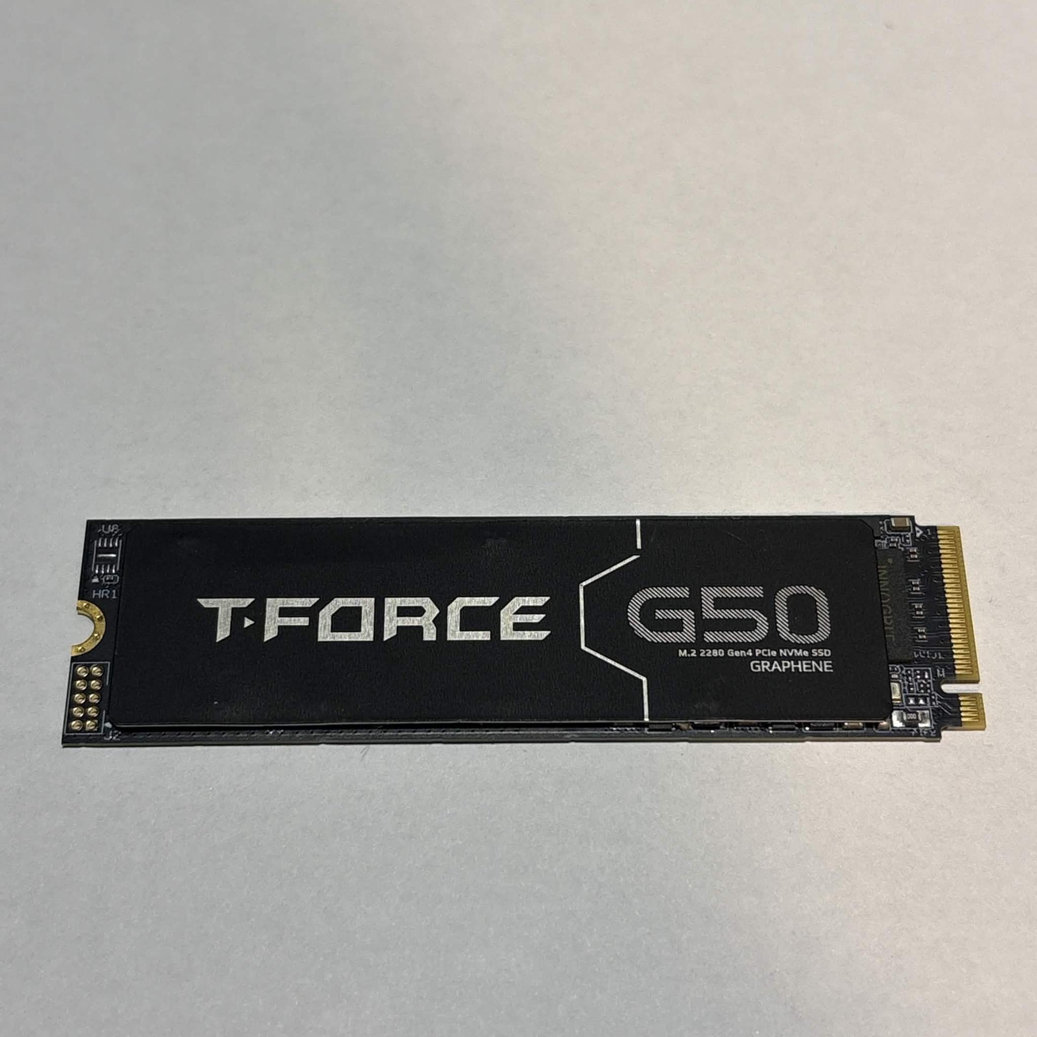 TEAMGROUP T-Force G50 1TB NVMe M.2 SSD – PCIe Gen4 – 100% Health