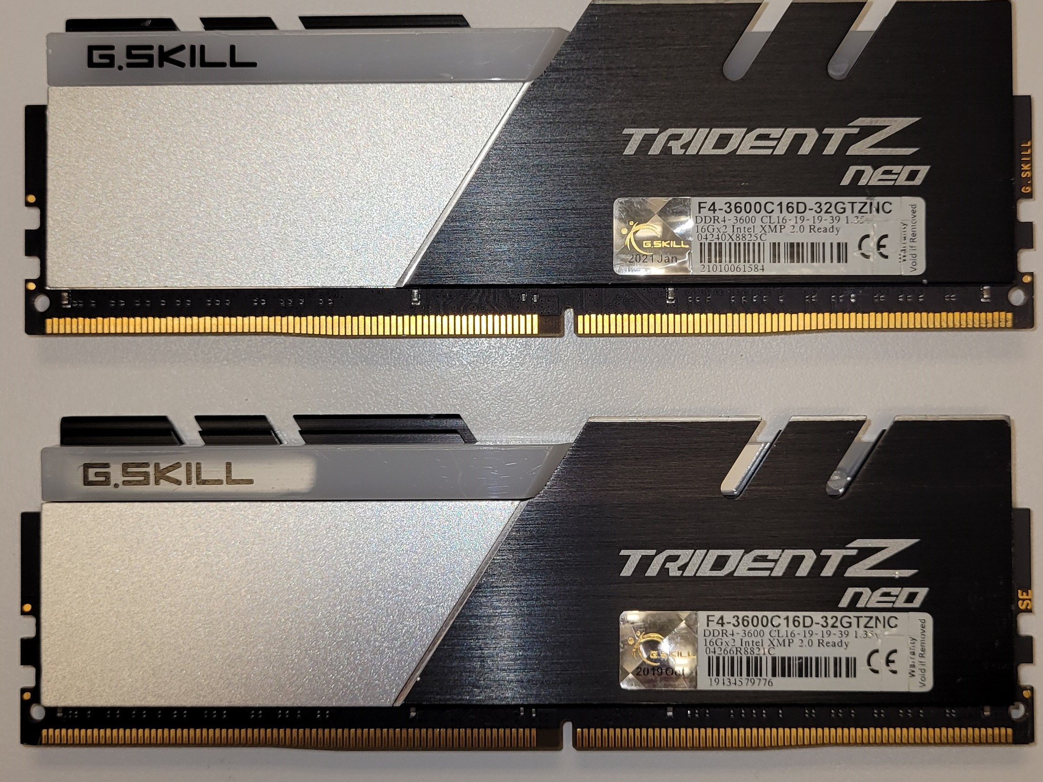 G.SKILL Trident Z Neo, DDR4, 32GB (2 x 16GB), CL16