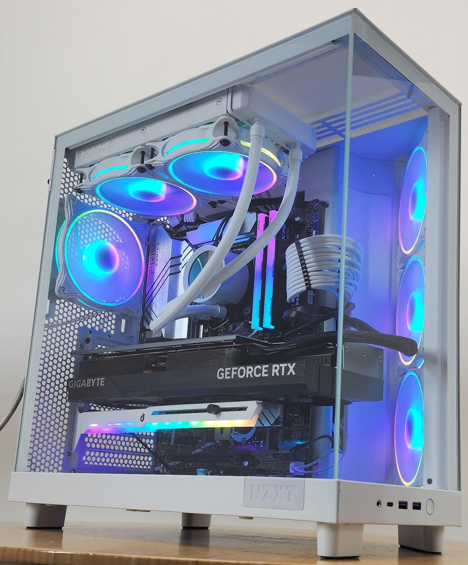 Gaming PC i7-14700KF 32GB RAM 2TB SSD RTX 4070 Ti SUPER 16GB Win11 Computer