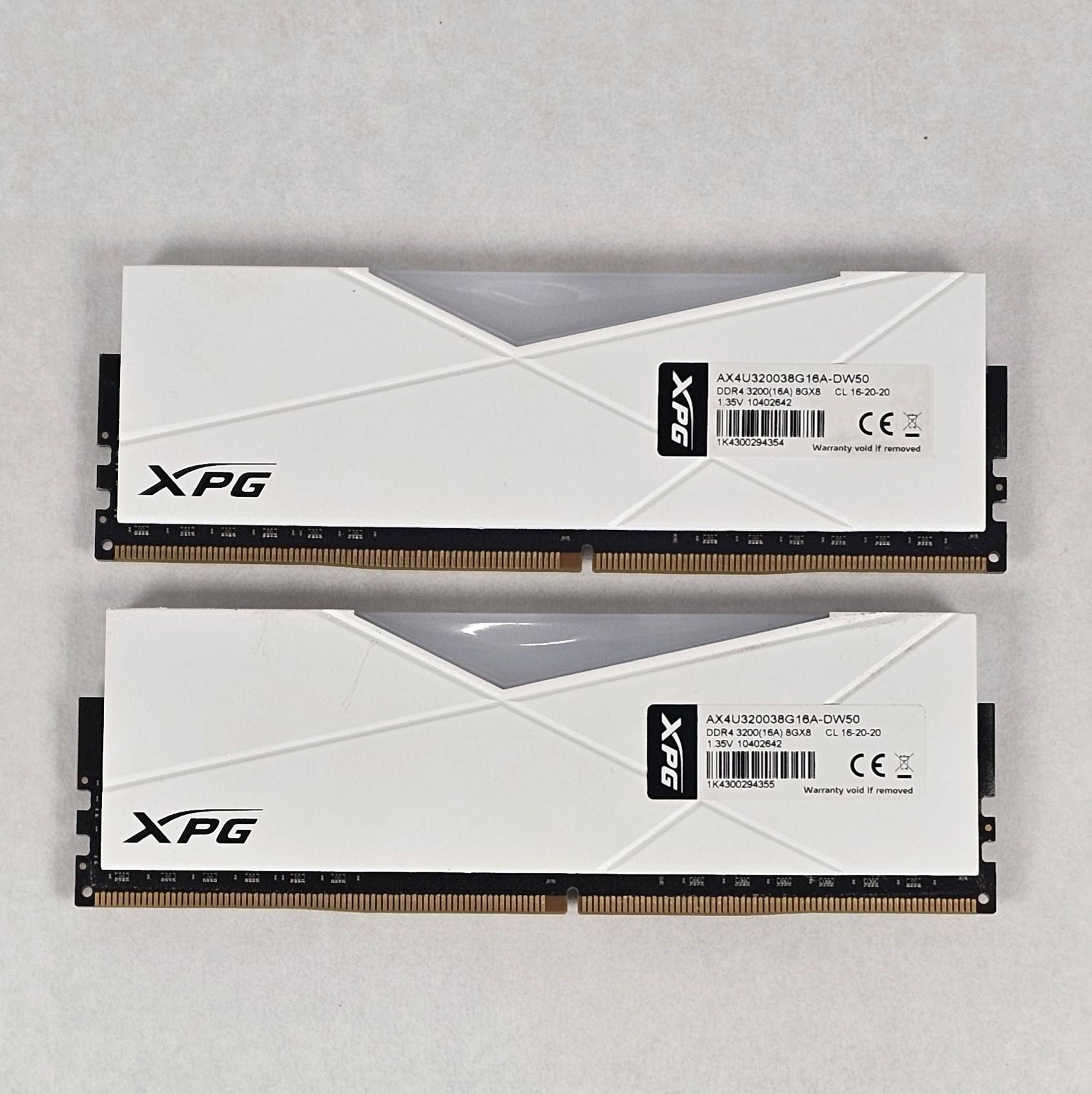 16GB DDR4 (2x8GB) CL16 3200MT/s ADATA XPG