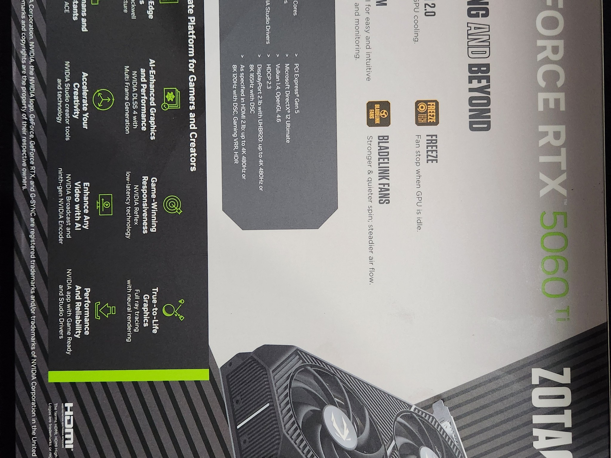 ZOTAC RTX 5060 Ti Twin Edge OC 8GB