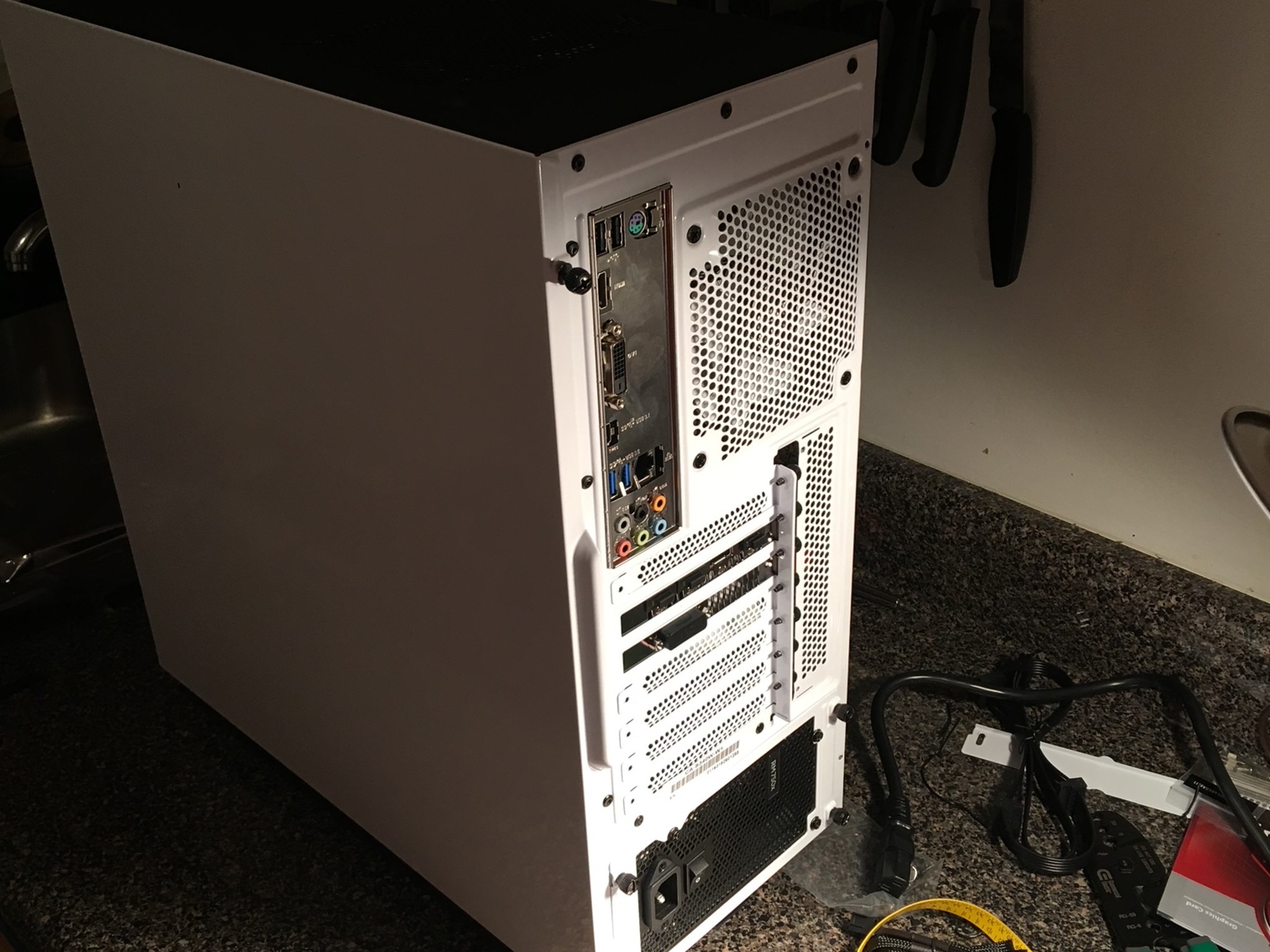 Intel i9 RTX 3060 Gaming PC "White Lightning"