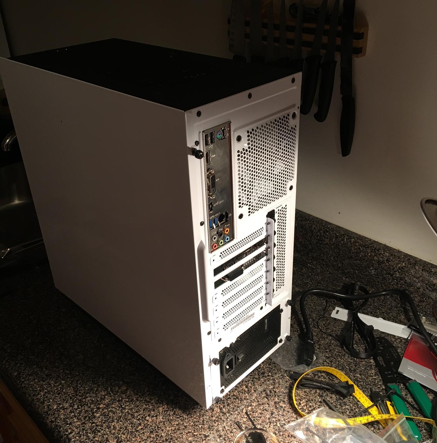 Intel i9 RTX 3060 Gaming PC "White Lightning"