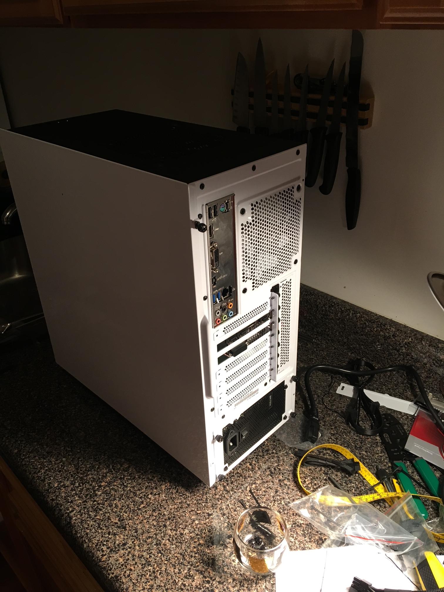 Intel i9 RTX 3060 Gaming PC "White Lightning"