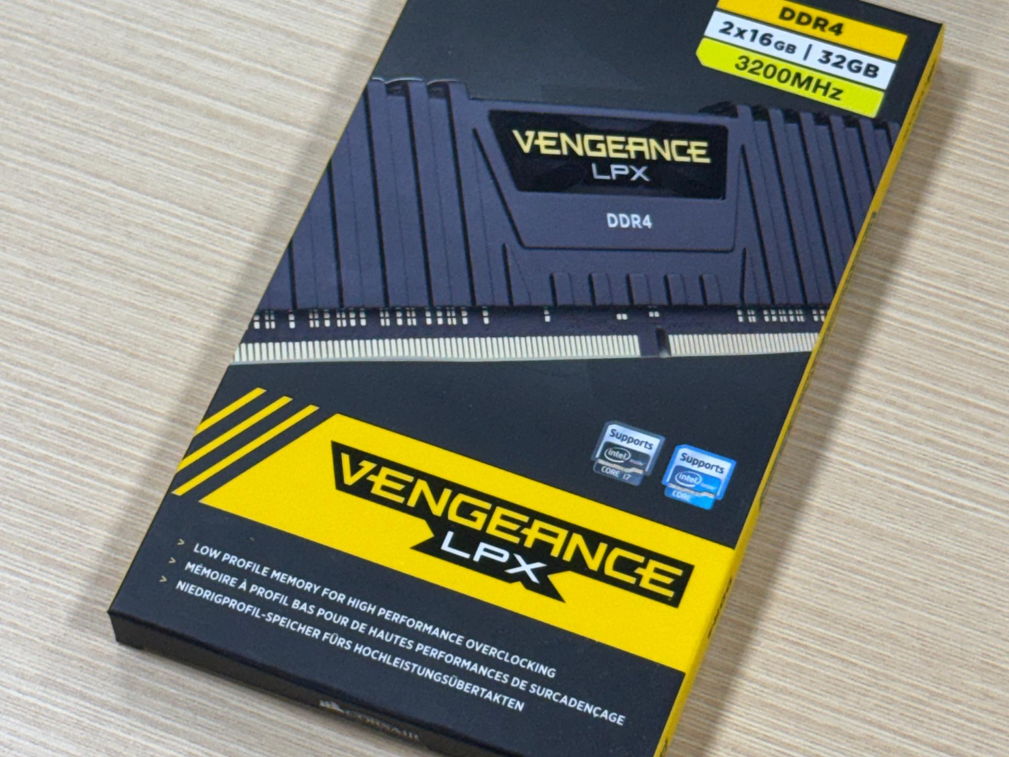 CORSAIR Vengeance LPX DDR4 RAM KIT 32GB (2X16GB) 3200MHz