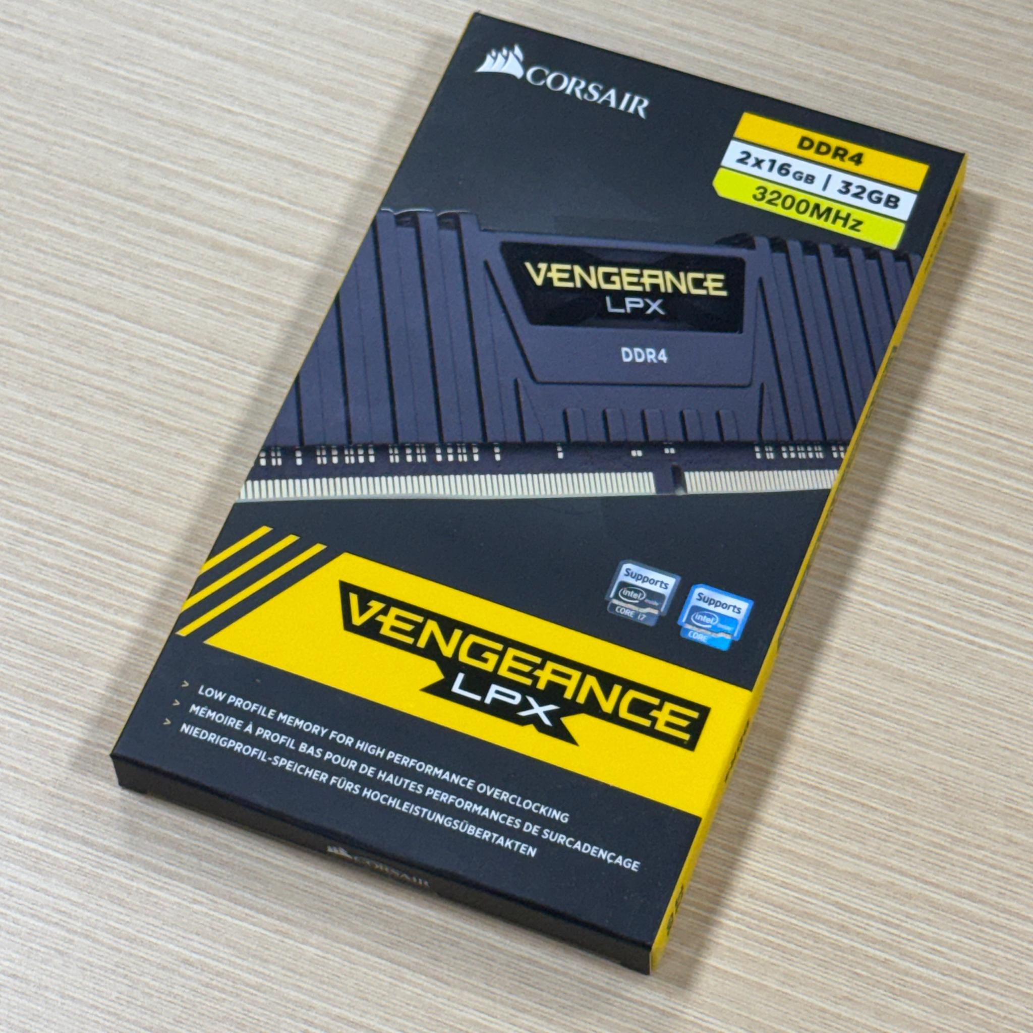 CORSAIR Vengeance LPX DDR4 RAM KIT 32GB (2X16GB) 3200MHz