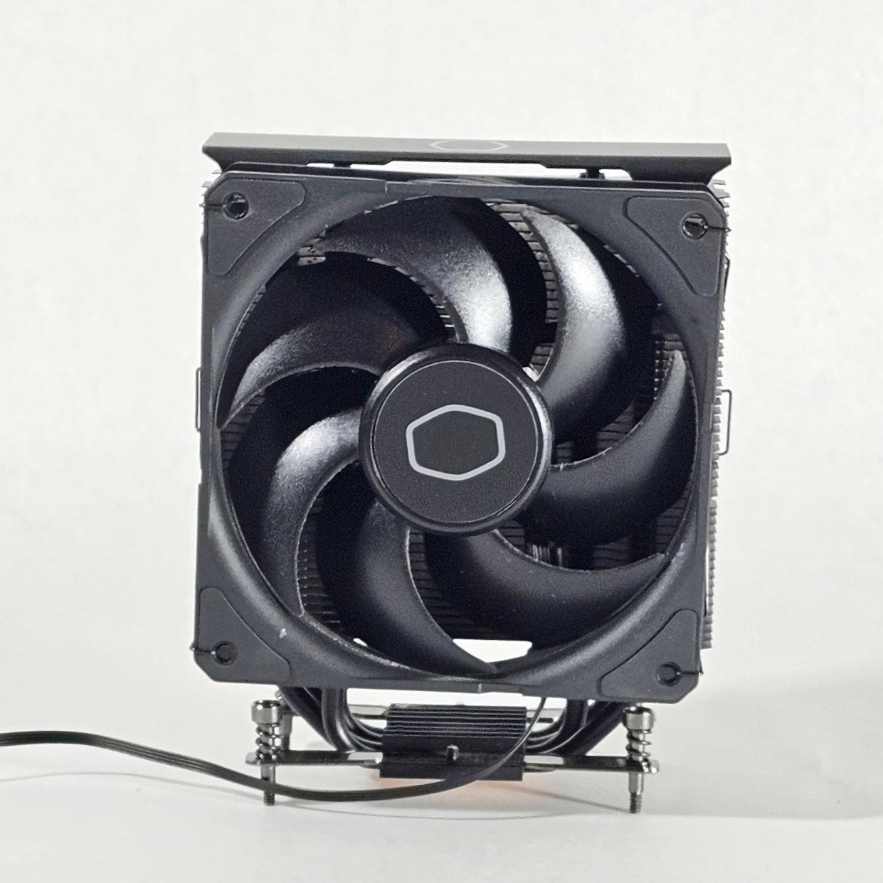 CPU Air Cooler with Copper Heat Pipes and Black Shroud for AMD AM5