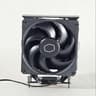 CPU Air Cooler with Copper Heat Pipes and Black Shroud for AMD AM5