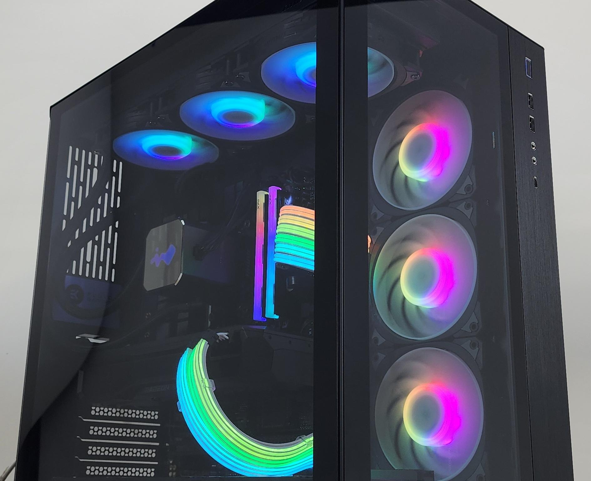 Gaming PC Ryzen 7 7700X 32GB RAM 2TB SSD RX 7900 XT 20GB Windows 11 Computer