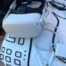 Meta quest 2 with Meta quest pro controllers and accesories