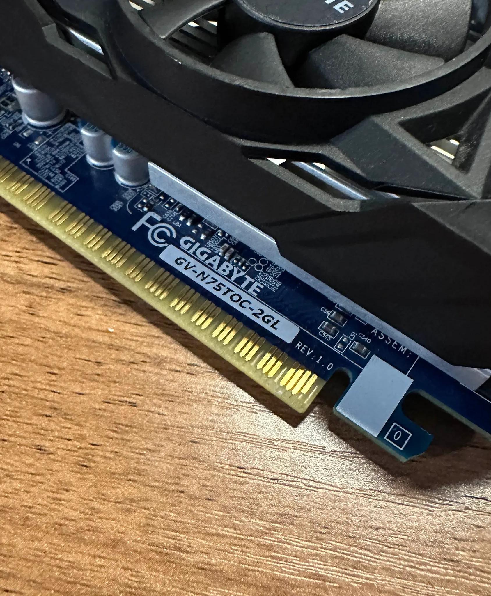 Nvidia GeForce GTX 750 Ti Gigabyte OC Edition 2GB GDDR5 Graphics Card
