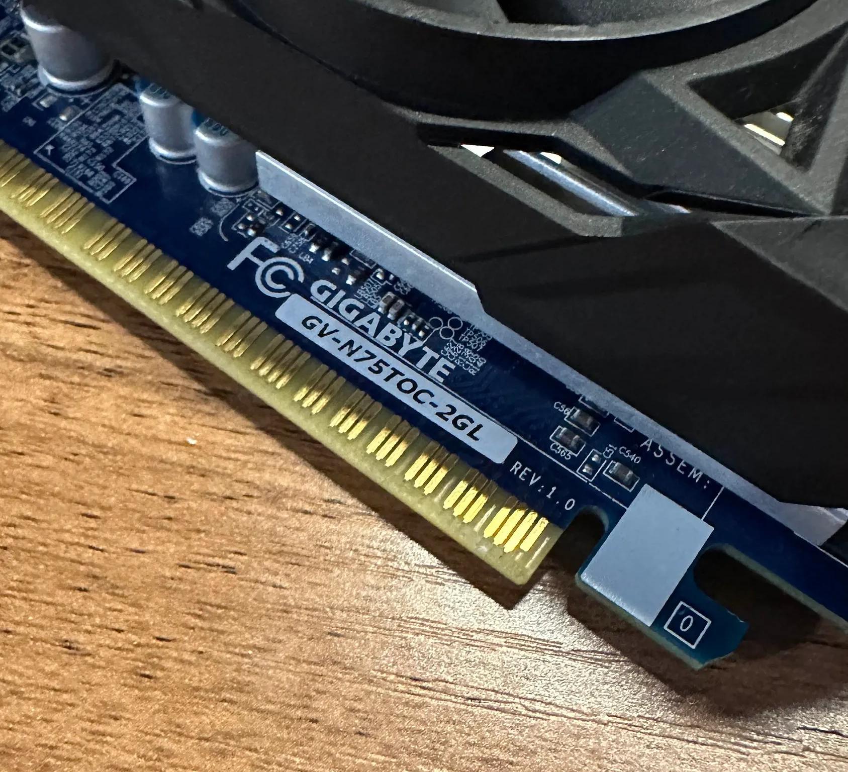 Nvidia GeForce GTX 750 Ti Gigabyte OC Edition 2GB GDDR5 Graphics Card