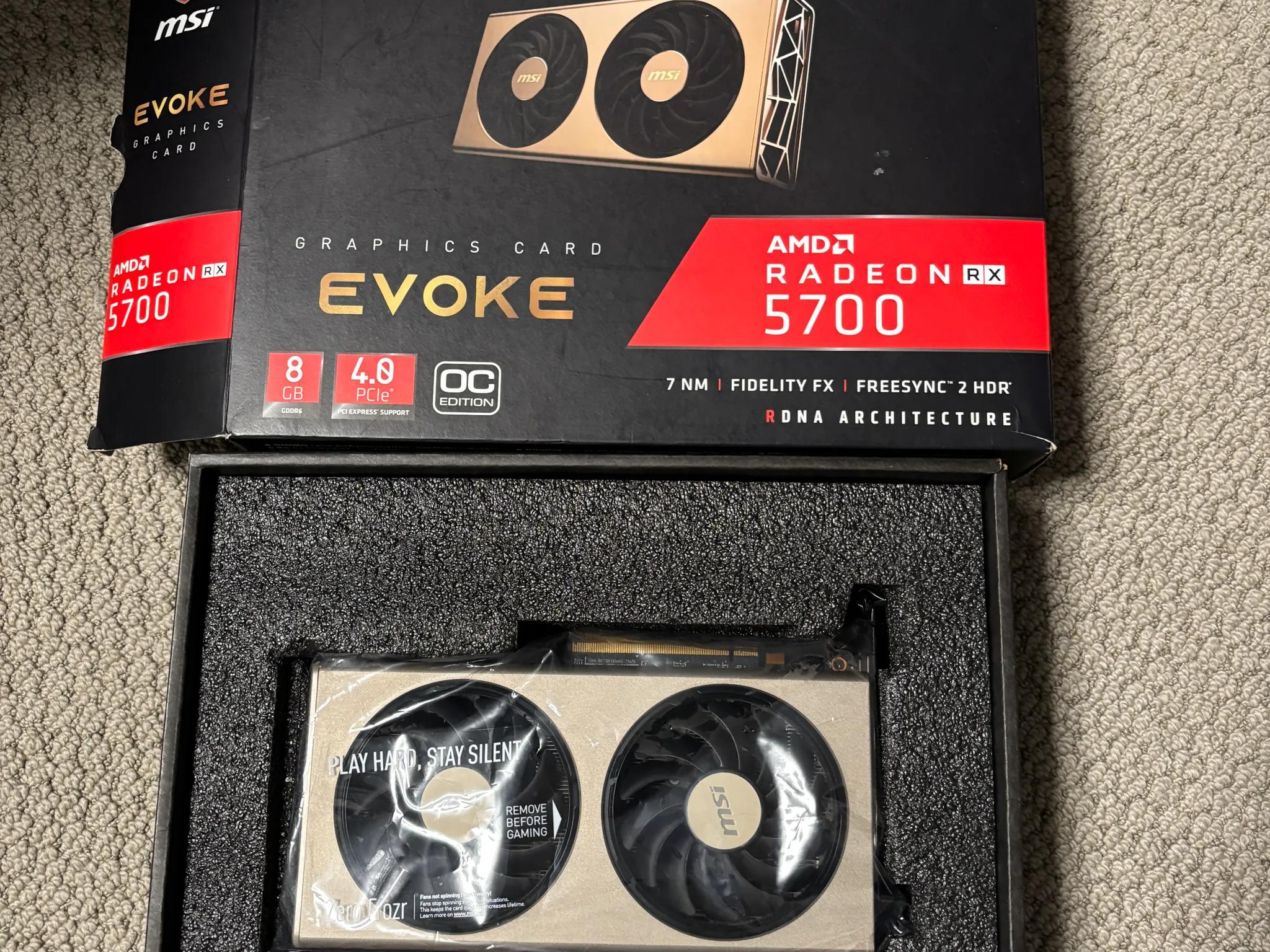 MSI Radeon RX 5700 EVOKE OC