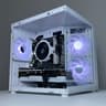 ❄️STARLIGHT ALL WHITE CUTOM GAMING PC RX 5700XT❄️