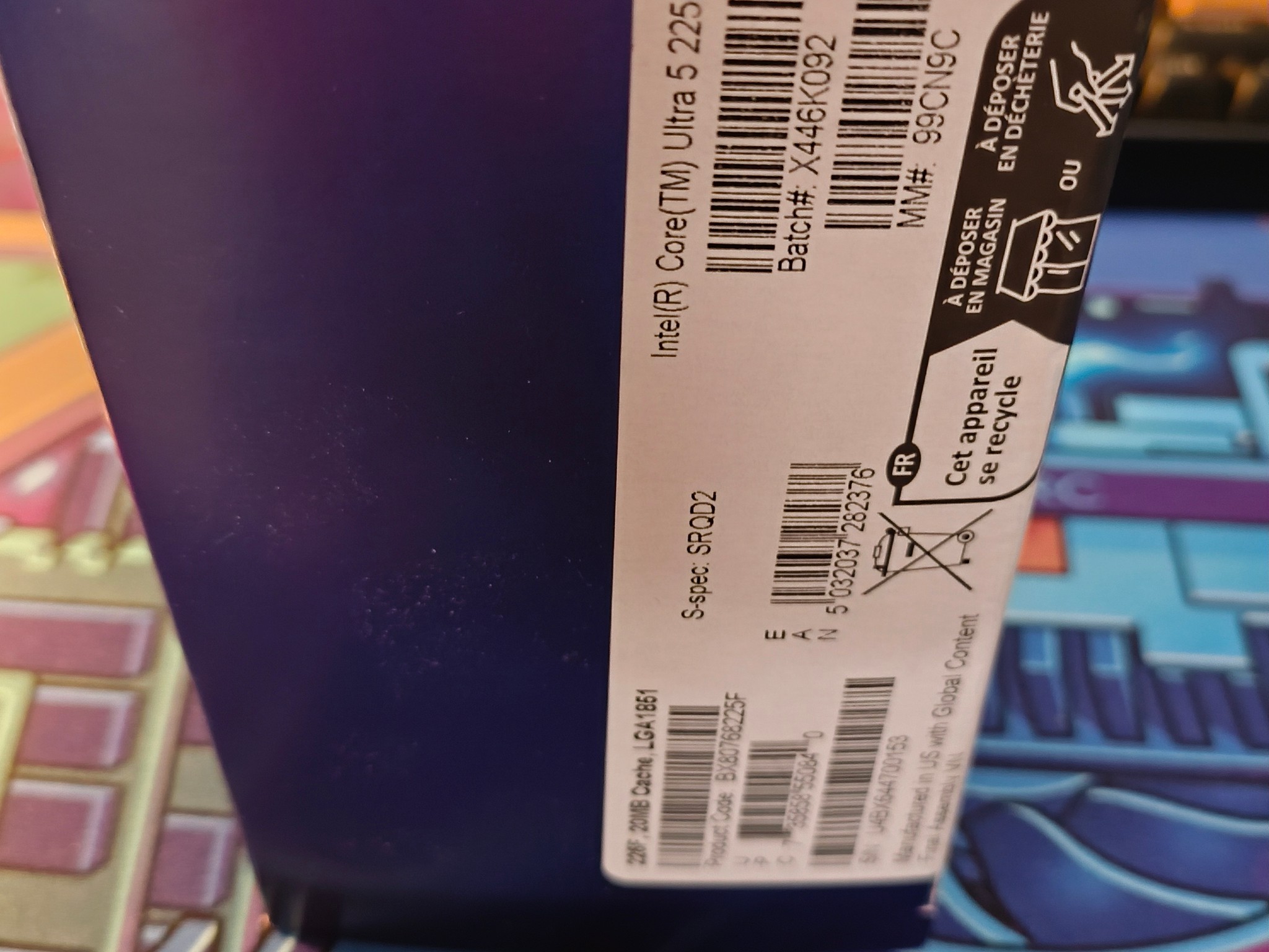 Intel Core Ultra 5 225F