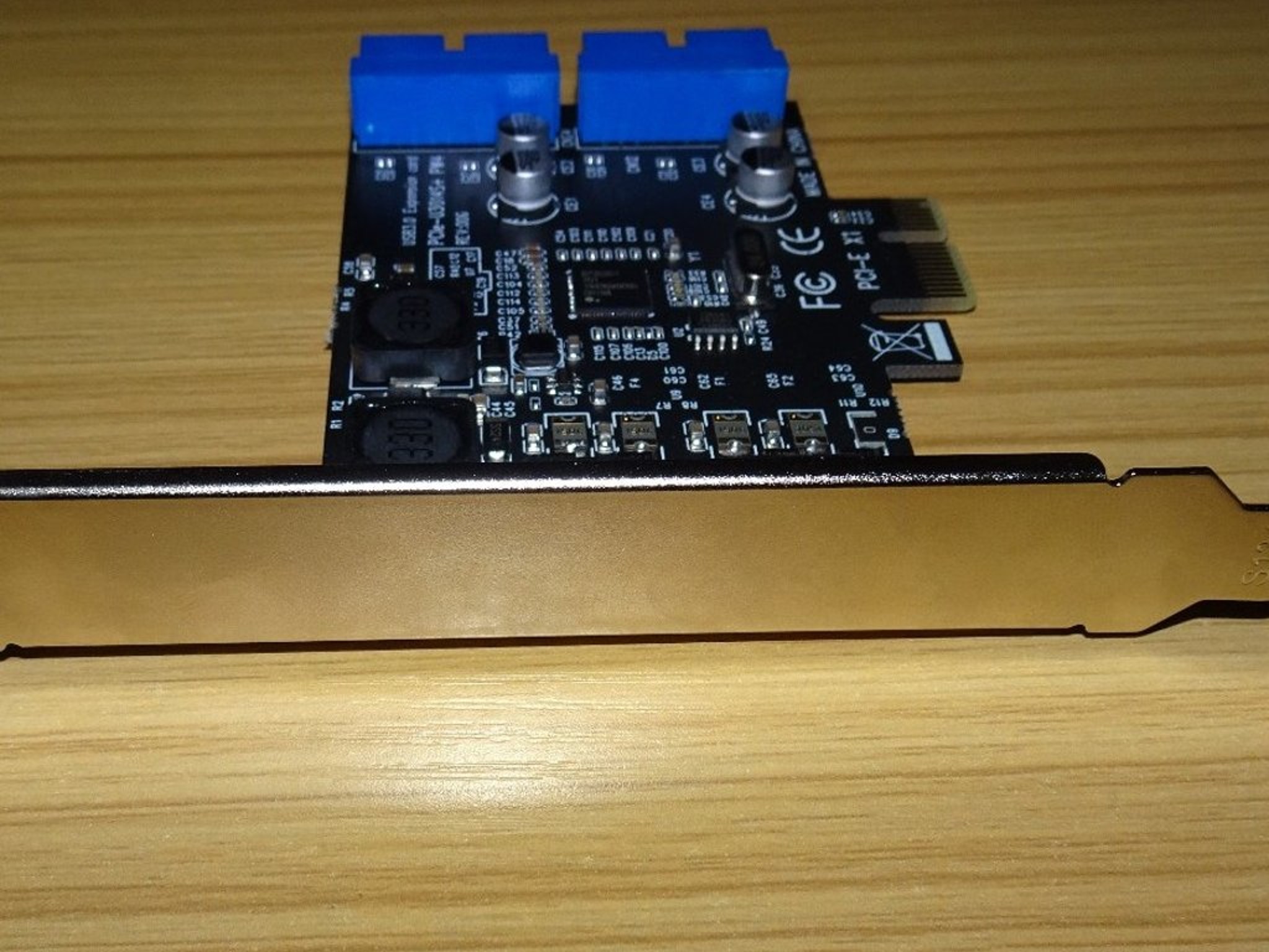 PCIE PCI Express to Dual 20 Pin USB 3.0 PCI-e X1 to 2 ports 19pin USB 3.0 Header