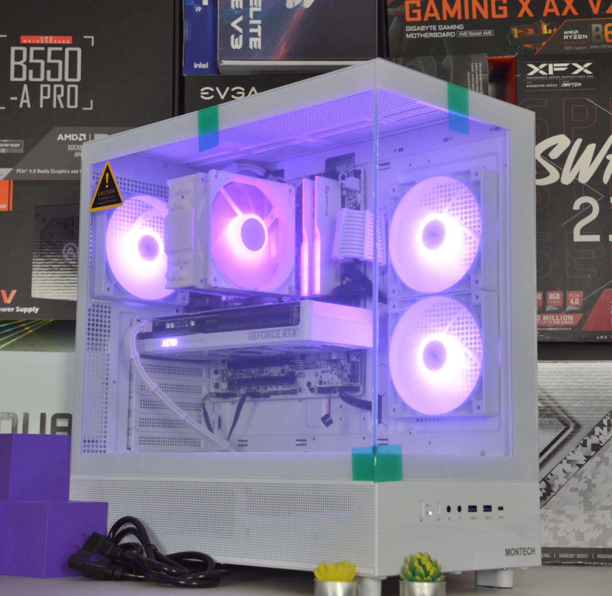 |🌨️White Ocean🌨️| RTX 5060 8GB| Ryzen 5 8400F | 32 GB DDR5 RAM | 1TB NVME SSD |