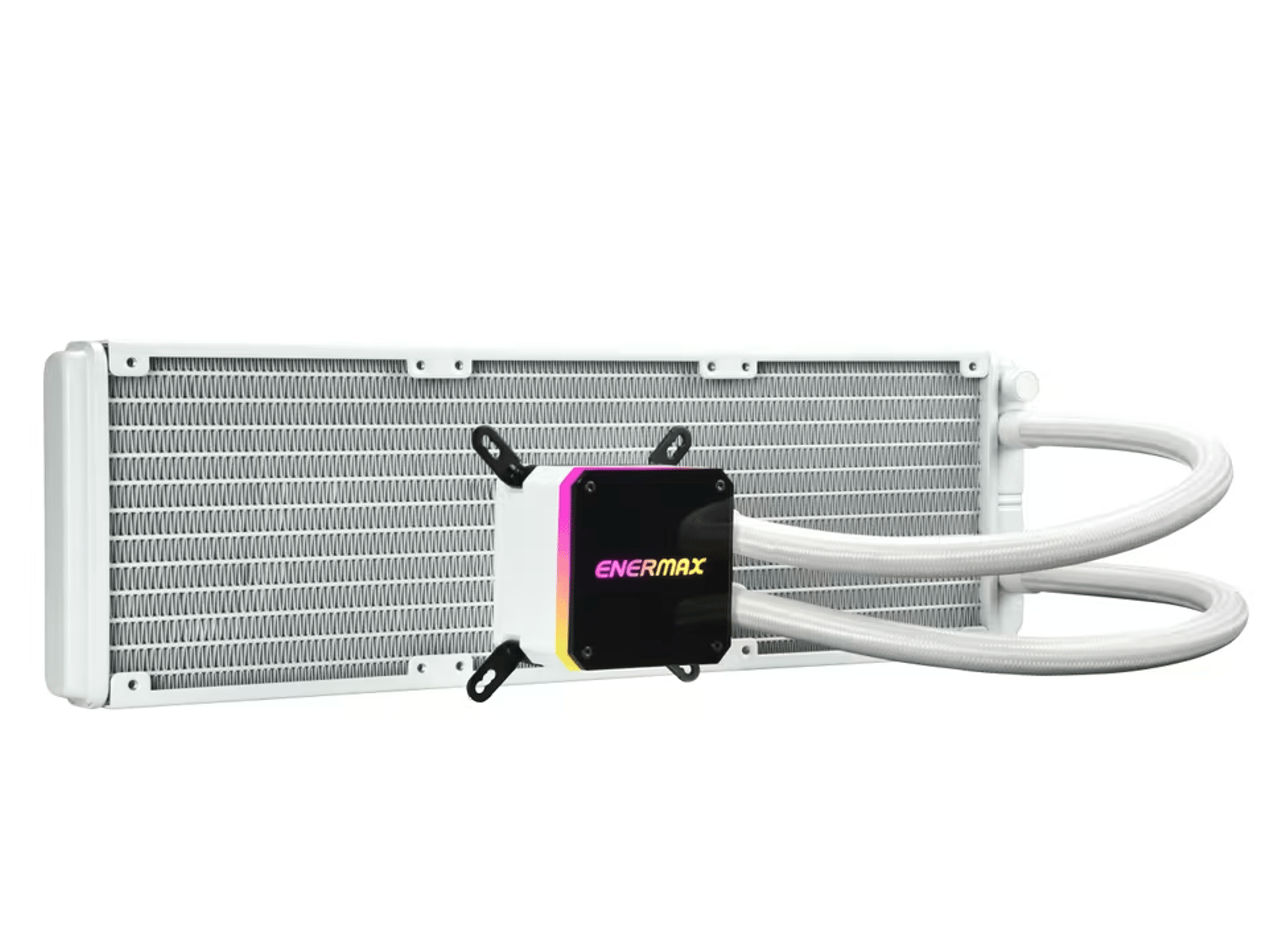 Enermax LIQMAX III 360mm aRGB Liquid CPU Cooler - White + LGA 1700 Bracket