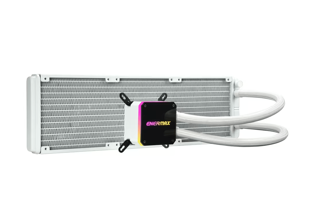 Enermax LIQMAX III 360mm aRGB Liquid CPU Cooler - White + LGA 1700 Bracket