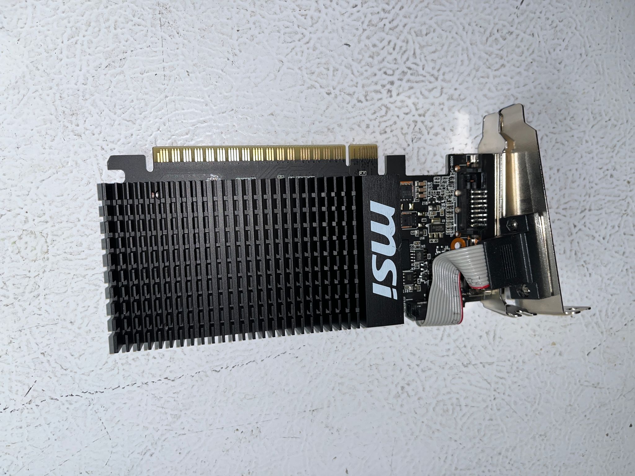 MSI GeForce GT 710 1GB DDR3 GT 710 1GD3H LP – Low‑Profile Bracket – Tested