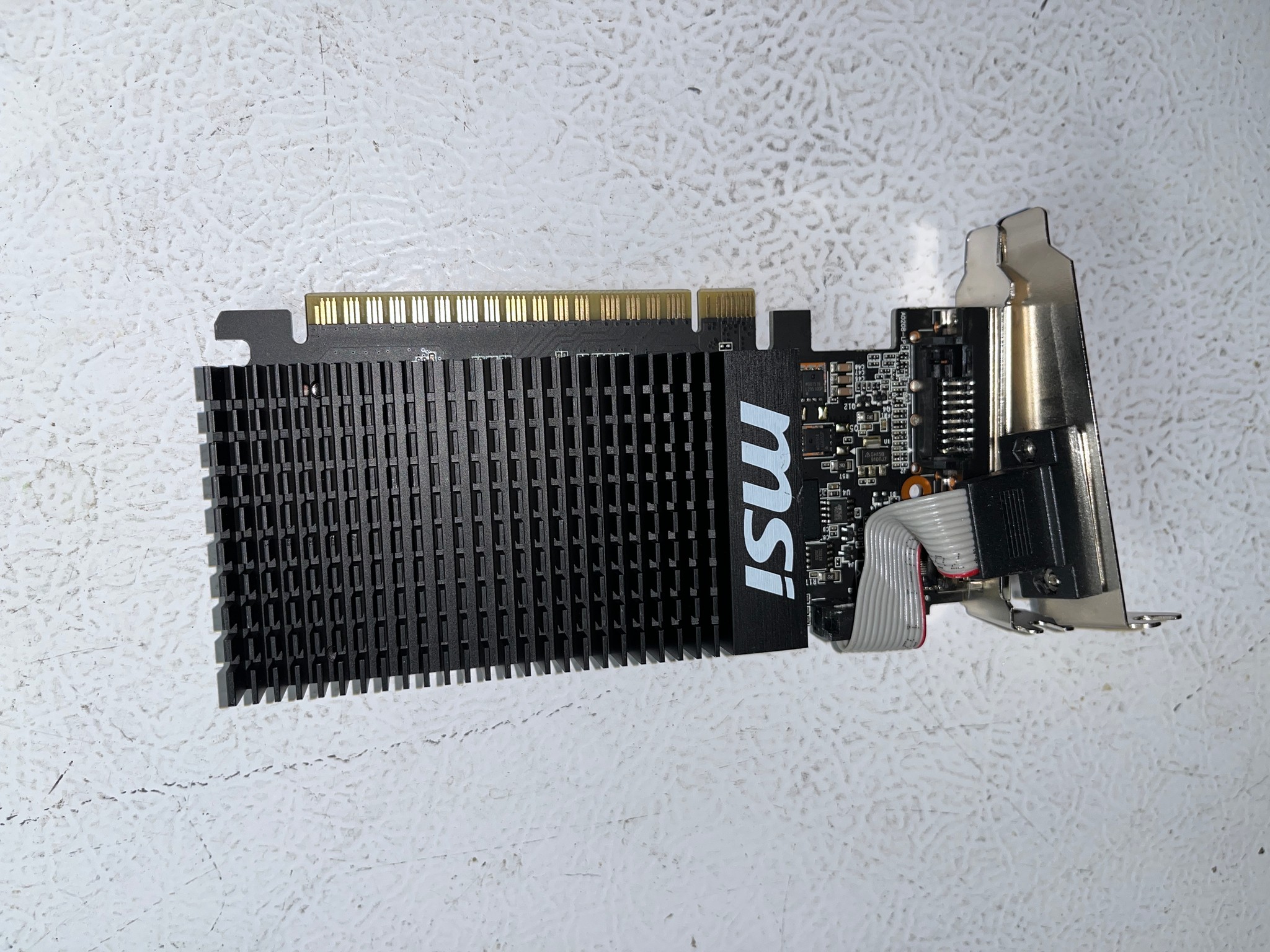 MSI GeForce GT 710 1GB DDR3 GT 710 1GD3H LP – Low‑Profile Bracket – Tested