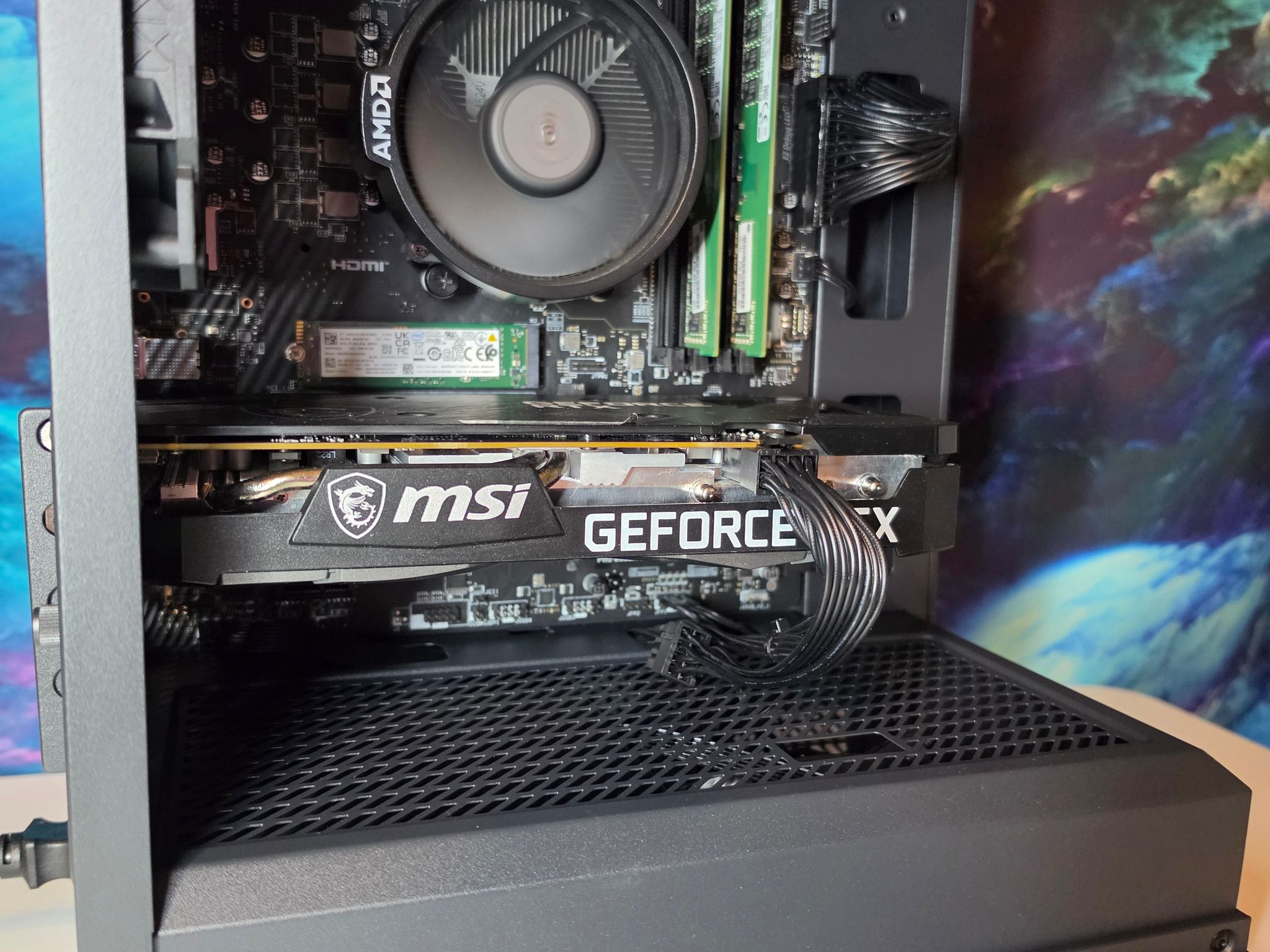 MSI RTX 3060ti 8gb + Ryzen 5500 PC Build #102