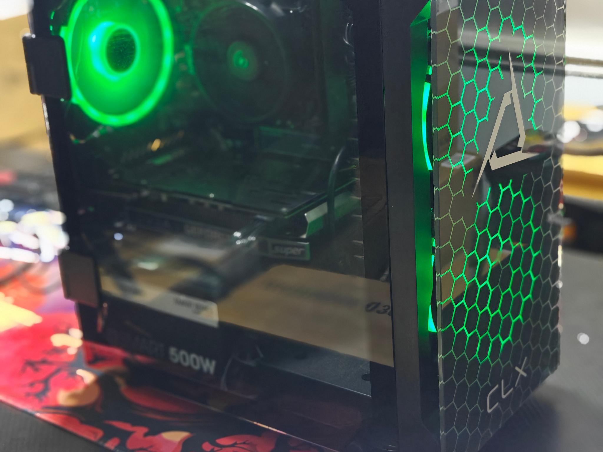 Gaming PC|AMD Ryzen 5 2600|16 GB DDR4 |1 TB NVME SSD|EVGA NVIDIA GEFORCE GTX 1660S|Windows 11 Home