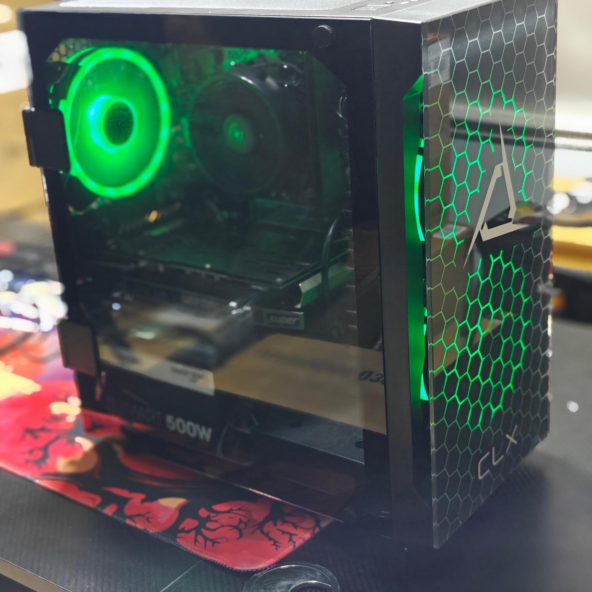 Gaming PC|AMD Ryzen 5 2600|16 GB DDR4 |1 TB NVME SSD|EVGA NVIDIA GEFORCE GTX 1660S|Windows 11 Home