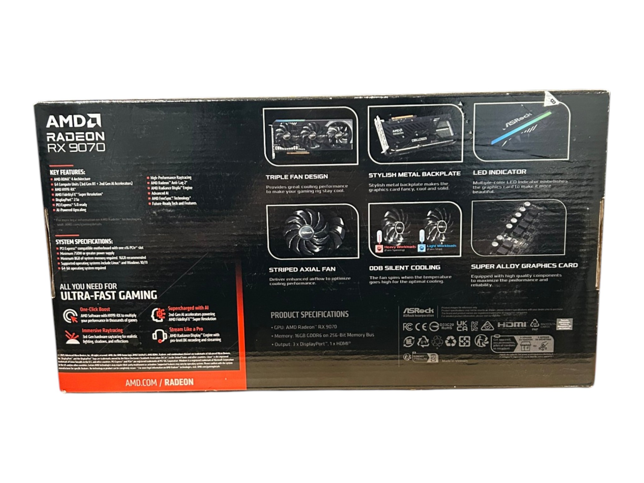 Asrock Challenger RX 9070 16GB
