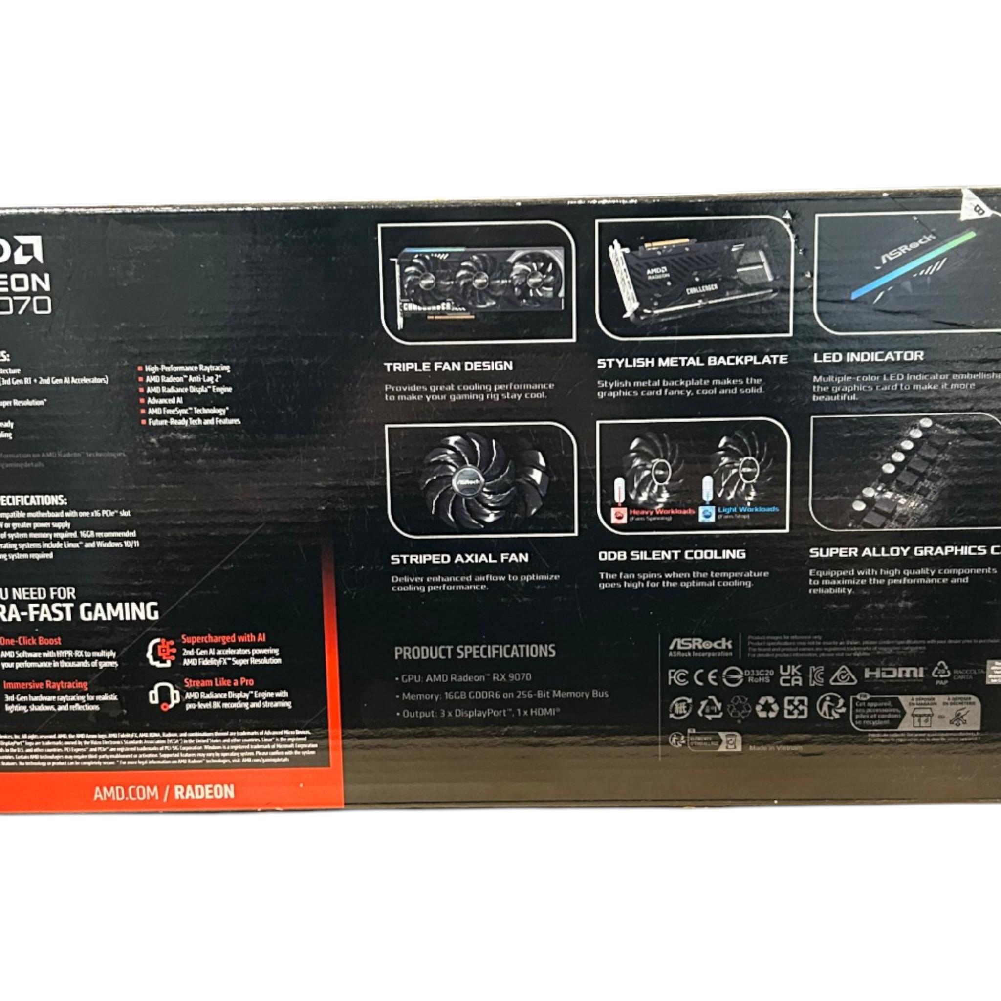 Asrock Challenger RX 9070 16GB