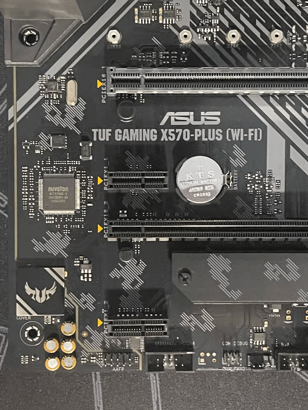 Used ASUS TUF Gaming x570 Plus WiFi
