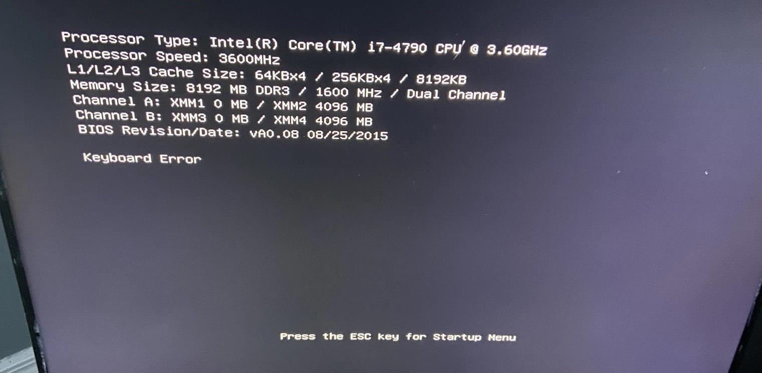 HP Envy Tower Desktop i7-4790 3.60GHz 8GB RAM 128GB SSD Windows 11 Pro PC