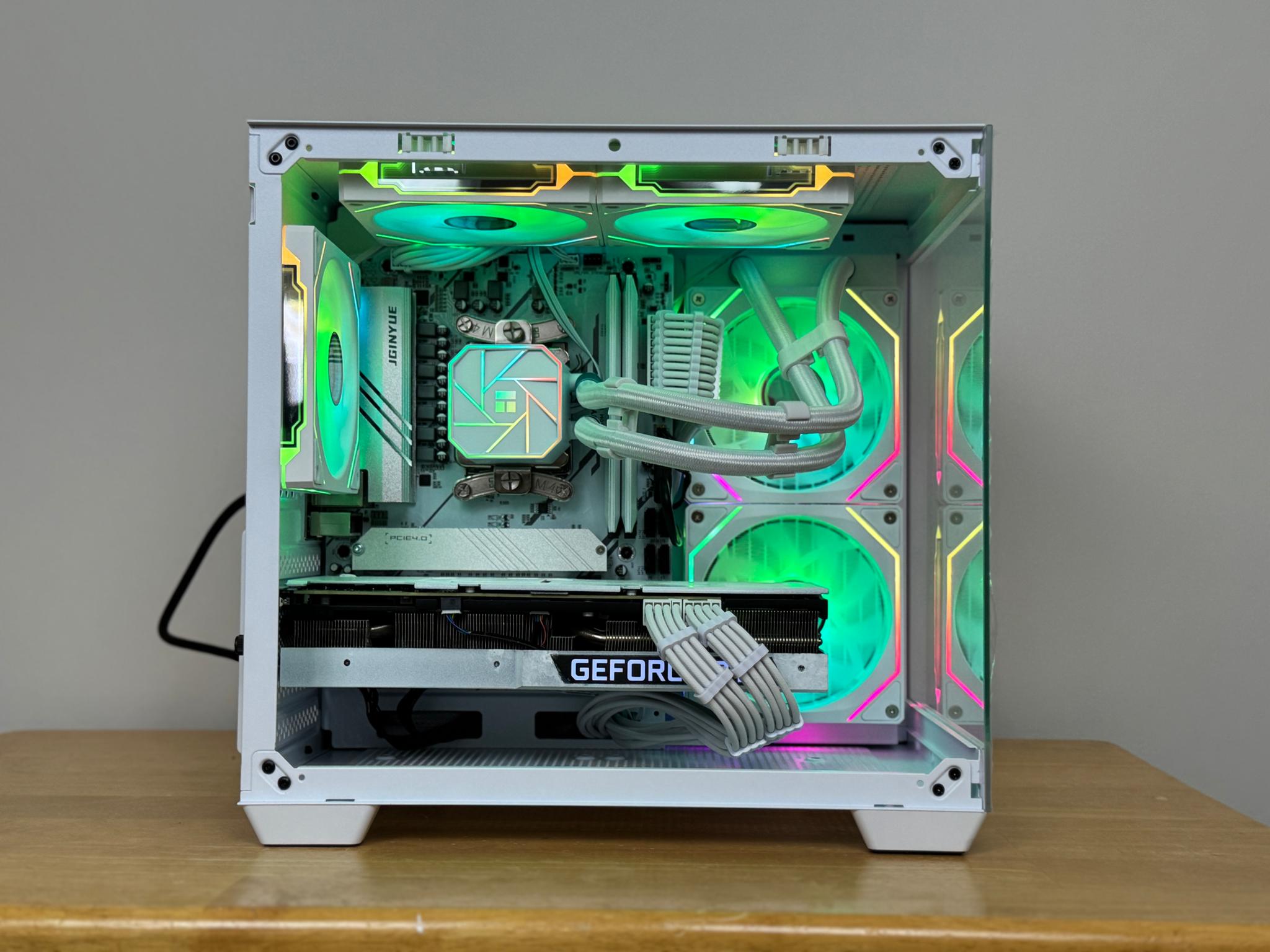 4K RTX 3080 Ryzen 7600 Liquid Cooled AM5 32GB DDR5 Custom Gaming/Streaming PC