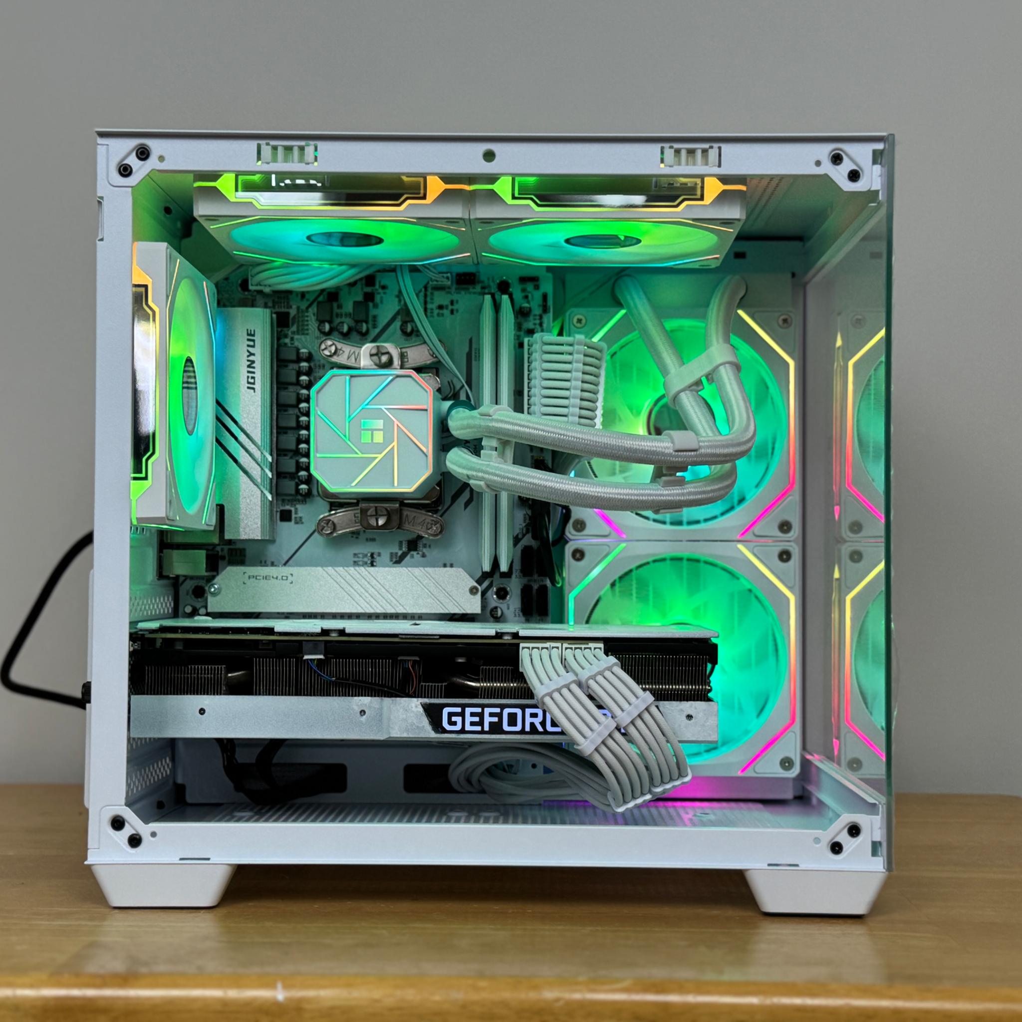 4K RTX 3080 Ryzen 7600 Liquid Cooled AM5 32GB DDR5 Custom Gaming/Streaming PC